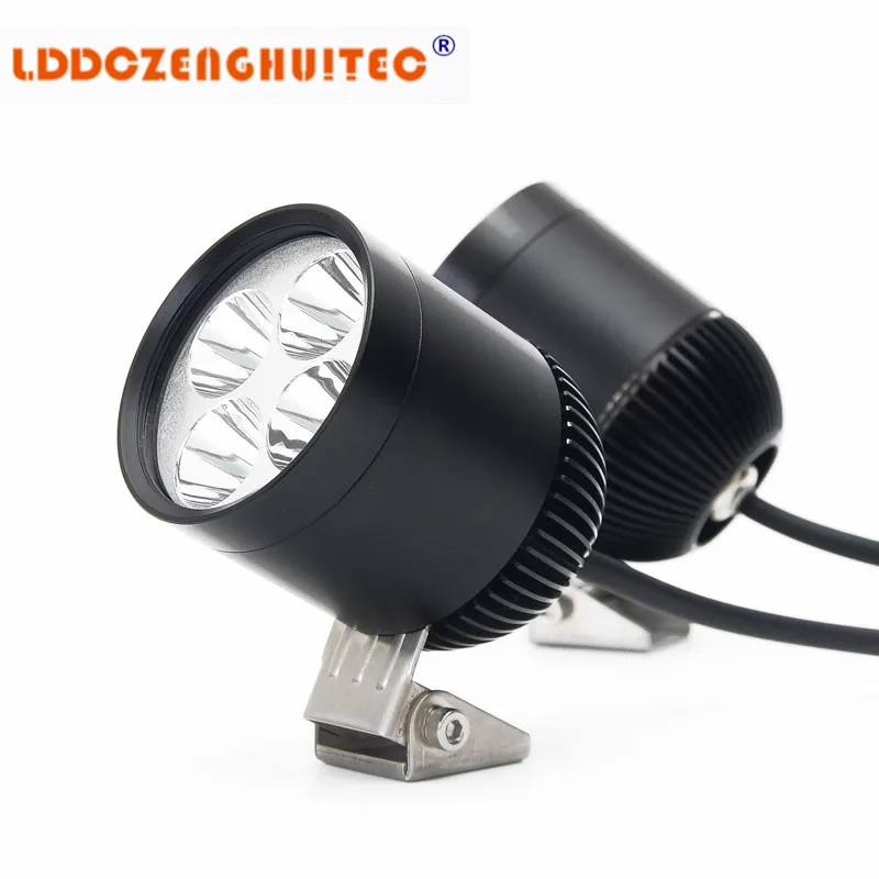 LDDCZENGHUITEC 2 шт. Светодиодный точечный светильник для мотоцикла 30 Вт 6000LM 4U2