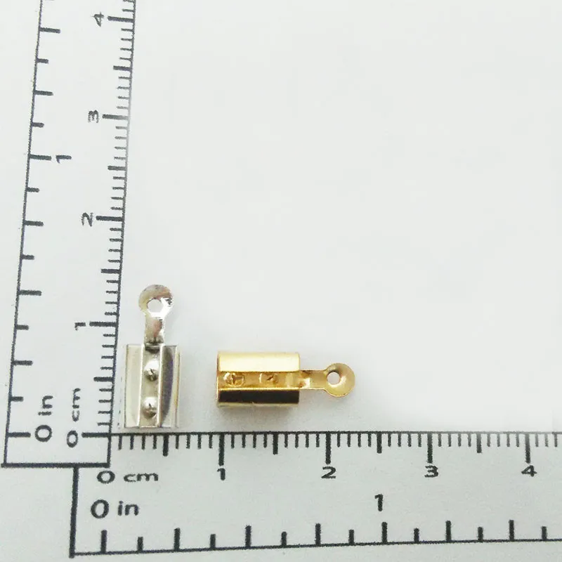 Обжимные бусины трубчатая крышка обертка колье кожаные шнуры цветная веревка