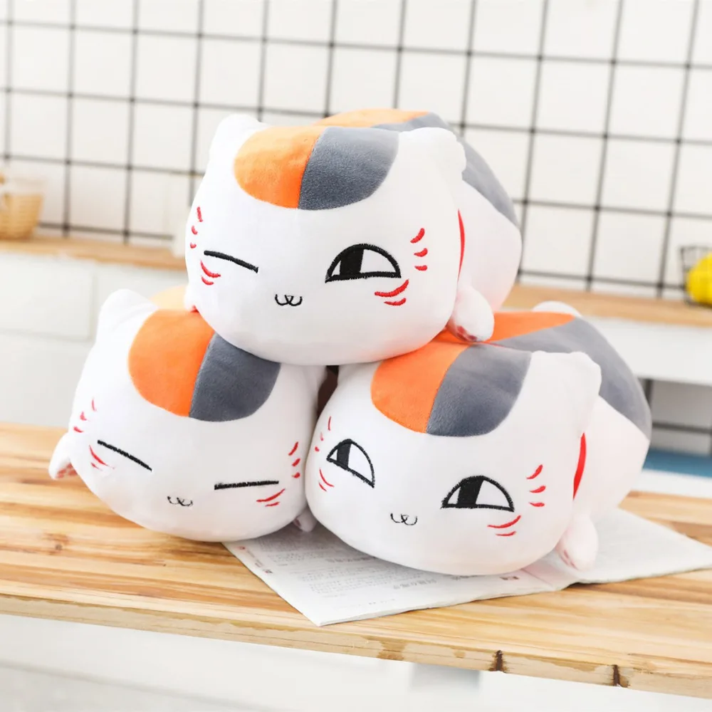 30cm/60cm Cute Madara Plush Cat toys Yuujinchou Stuffed &ampPlush Animal Baby Appease Toys doll baby sleep toy gifts For kids | Игрушки и