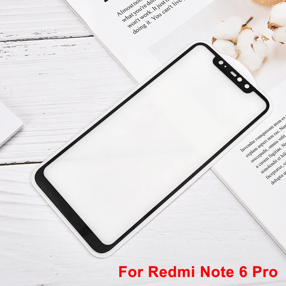 Для redmi Note 6 Pro защита экрана 9H 7 закаленное стекло 4x Защитная пленка для Xiao mi Pocophone F1