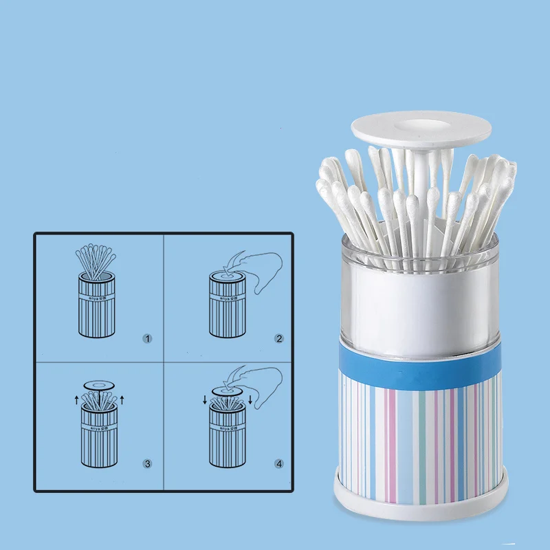 

Automatic Toothpick Holder Case Storage Box Container swab cotton toothpick box organizer Table Decorate Home Decor