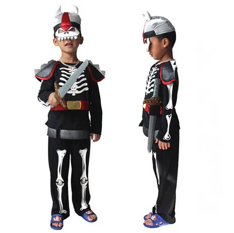 Лидер продаж 2016 одежда для косплея на хэллоуин и вечеринку крутой череп человек