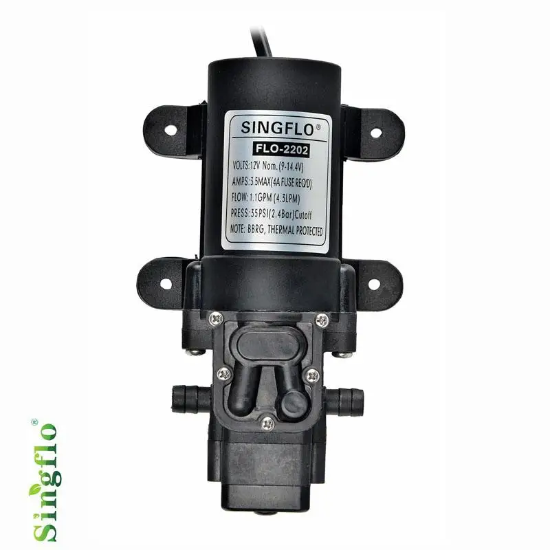 FLO 2202 12V 4.3LPM 35psi 12v dc водяной насос/диафрагменный насос|12v water pump|dc pumpdiaphragm pump |