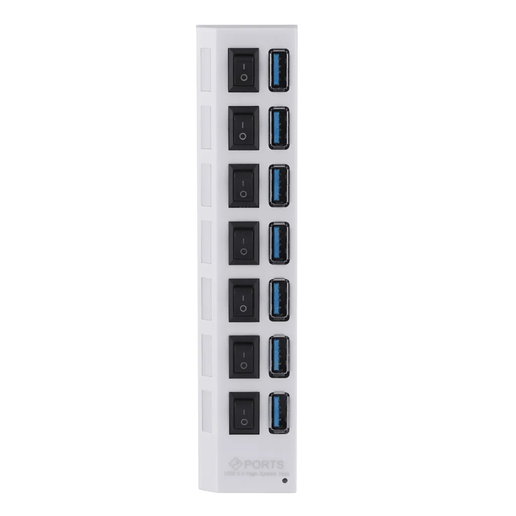Ультратонкий дизайн VOBERRY USB3.0 высокоскоростной концентратор с 7 портами и 5 Гбит/с