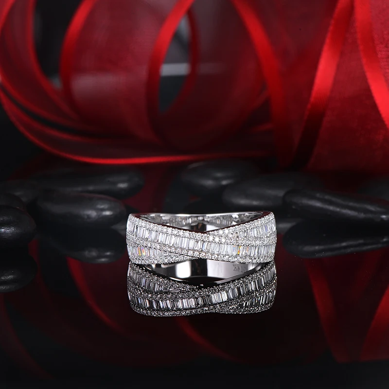 Рисунок 3 - 14K Золотое бриллиантовое свадебное кольцо