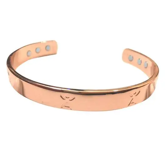 Новый мощный магнитный медный браслет для биотерапии снятия боли при артрите