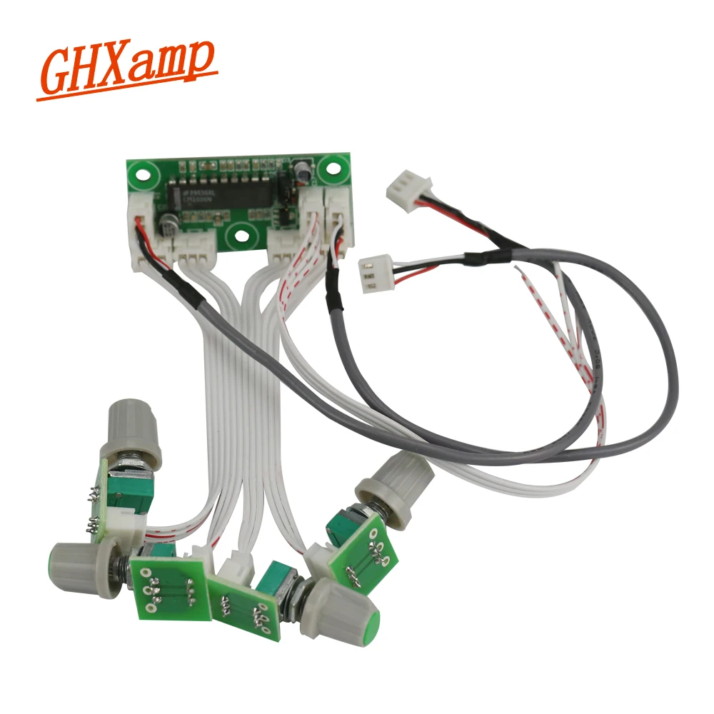 Ghxamp LM1036N предусилитель тон аудио доска мини ВЧ бас регулировки громкости AMP DIY DC10