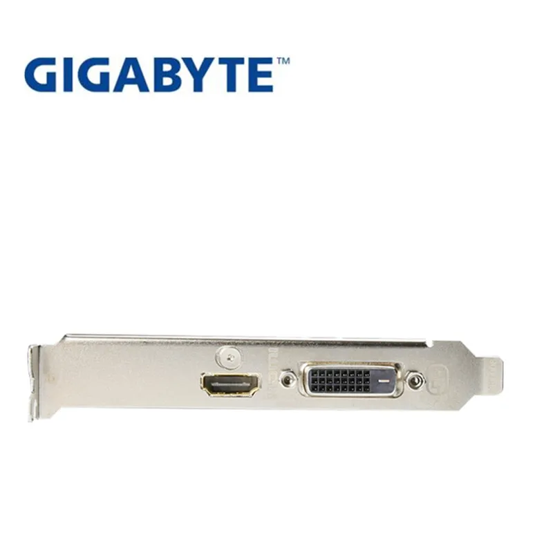 Полностью новая Видеокарта Gigabyte GT1030 2G с половинчатой высотой HTPC нож карта LP