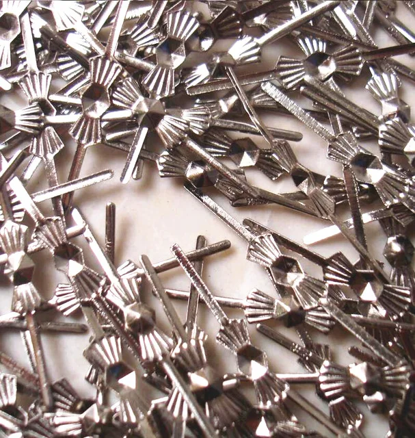 100 шт./пакет 33 мм Металлическая Бабочка Пряжка хрустальная люстра с бантиком