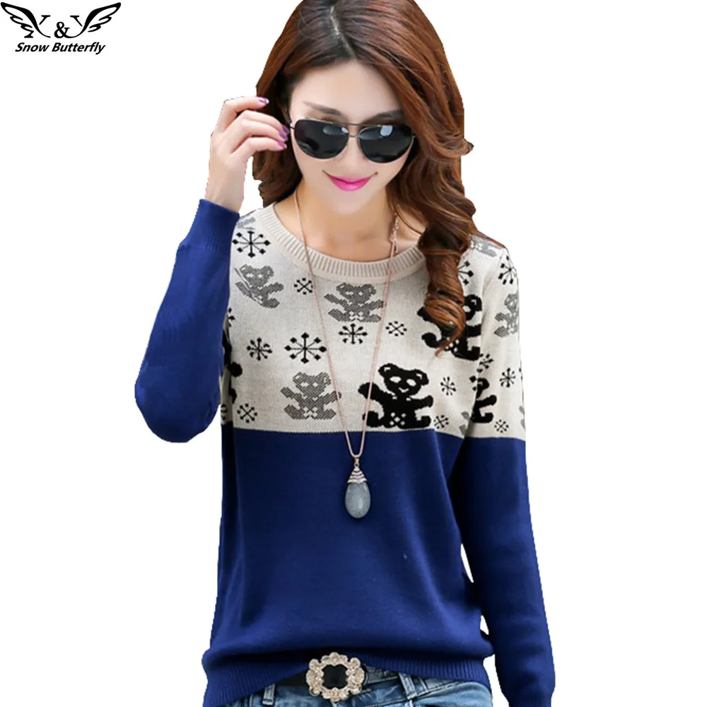 2019 высокое качество осень-зима свитер женский пуловер вязаный Топ для женщин