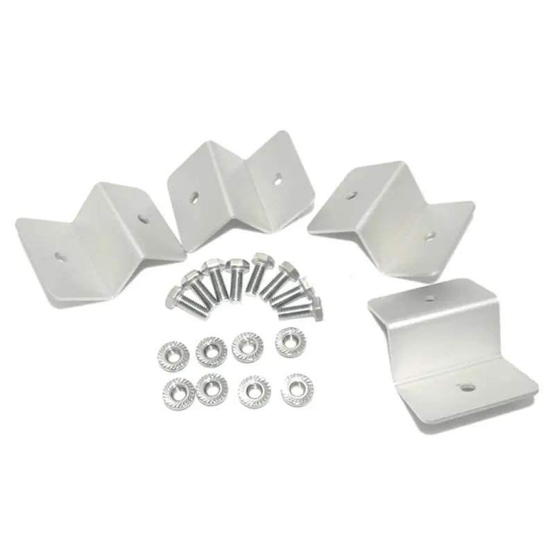 4 шт. Z стиль панели солнечных батарей монтажные наборы Кронштейн Монтажный набор