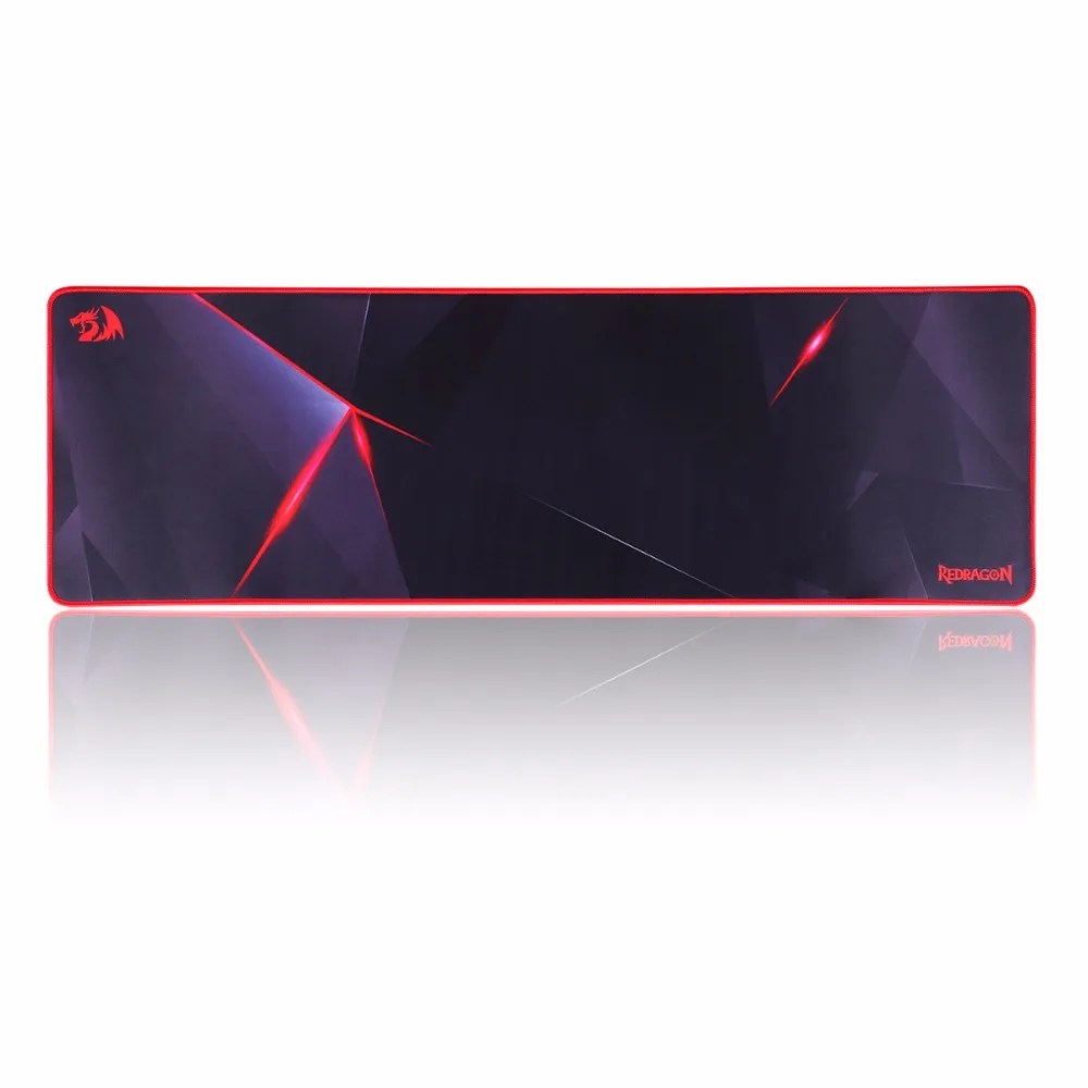 Redragon P015 большой расширенный коврик для мыши XXL прошитый по краям коврик для мыши нескользящий водостойкий резиновый коврик для компьютерной мыши