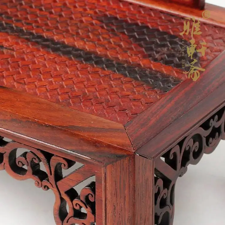 Мебель из красного дерева династии Мин и Цин миниатюрные поделки диван розового