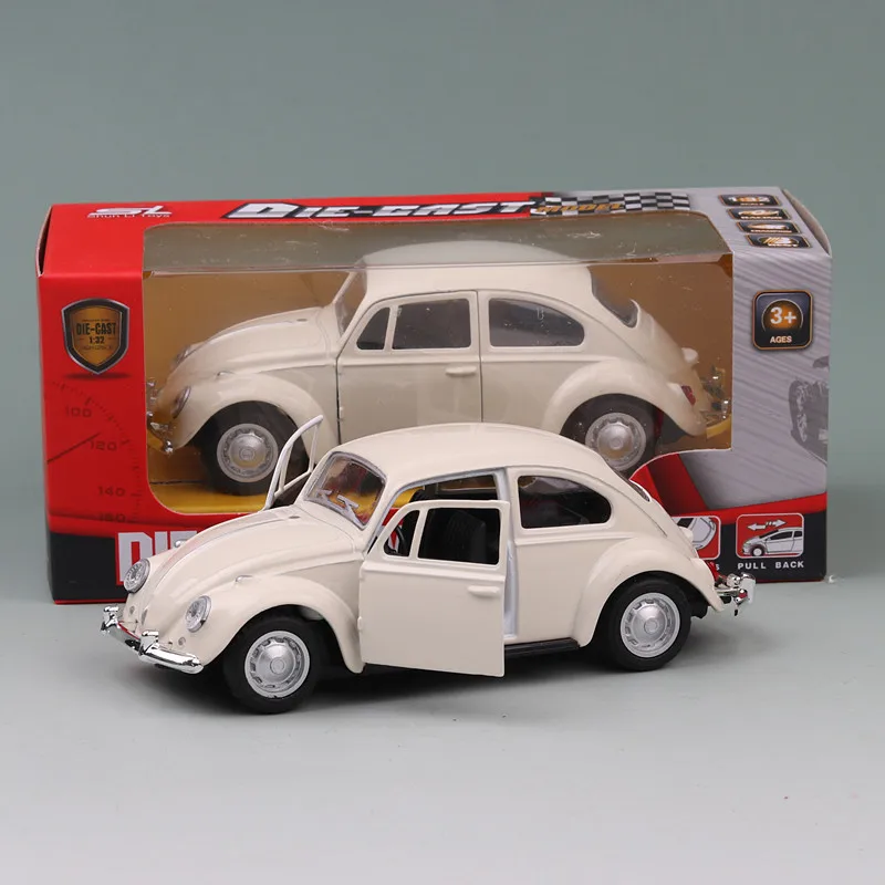 Классические модели автомобилей VW Beetle из сплава 1/36 металлические игрушки модель