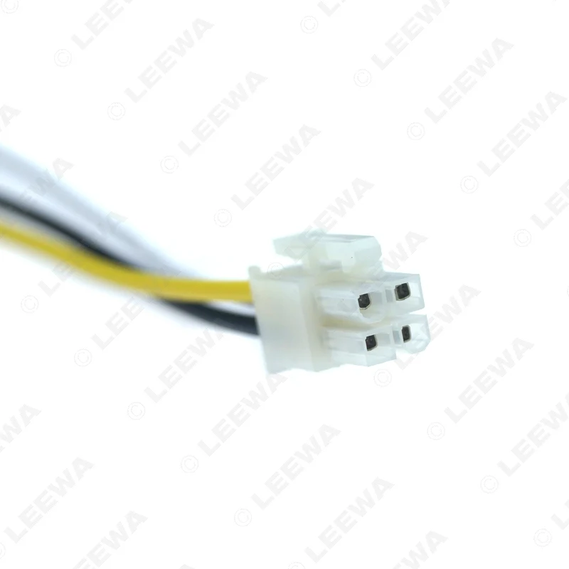 LEEWA 30pcs Universal Car Wire Harness Connector 4Pin Into DVD CD Radio Stereo Plug Adapter #CA5697-4P | Автомобили и мотоциклы