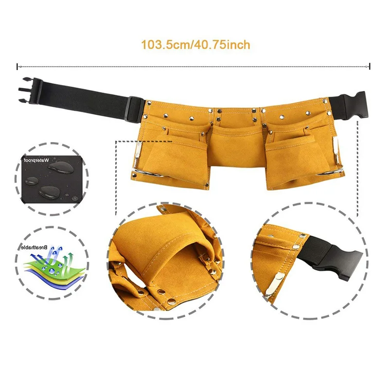 Сумка для инструментов детей открытых площадок регулируемый ремень несколько