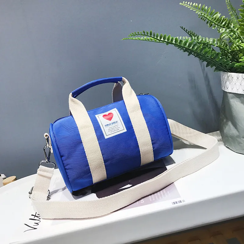 Blue Новая детская дорожная сумка, спортивная сумка для спортзала, Детская сумка через плечо, милая маленькая сумка-мессенджер принцессы, ведро для детей, сумка - Цвет: Blue