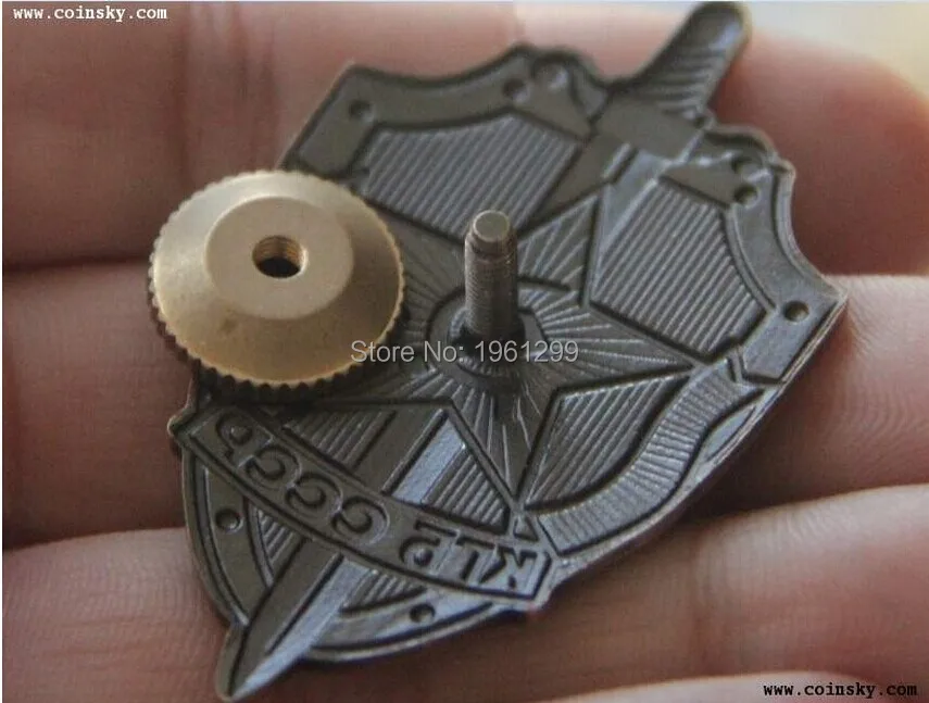 Бесплатная доставка 2 шт./лот Российская эмблема медаль армии редкая Россия КГБ