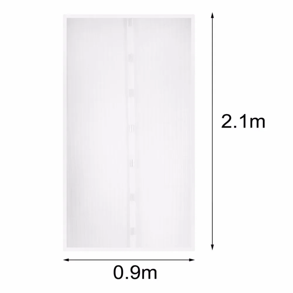 Магнитная противомоскитная штора OUTAD Тюлевая Автоматическая сетка для окна на