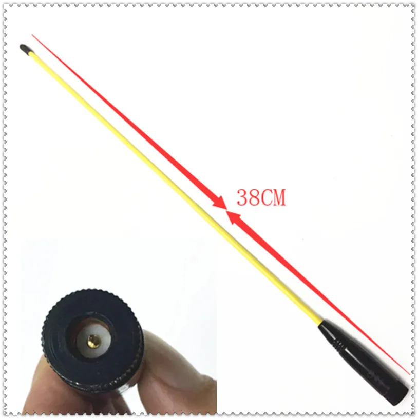 OPX771 синий мягкий 144/430 УФ двухдиапазонная антенна SMA-M для YAUSE VX3R VX5R VX6R радио |