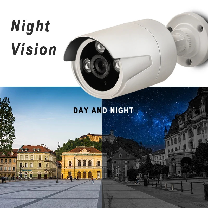 HJT H.265 5.0MP WIFI IP камера P2P Securiy Открытый водонепроницаемый Onvif 2 1 ИК Ночное Видение