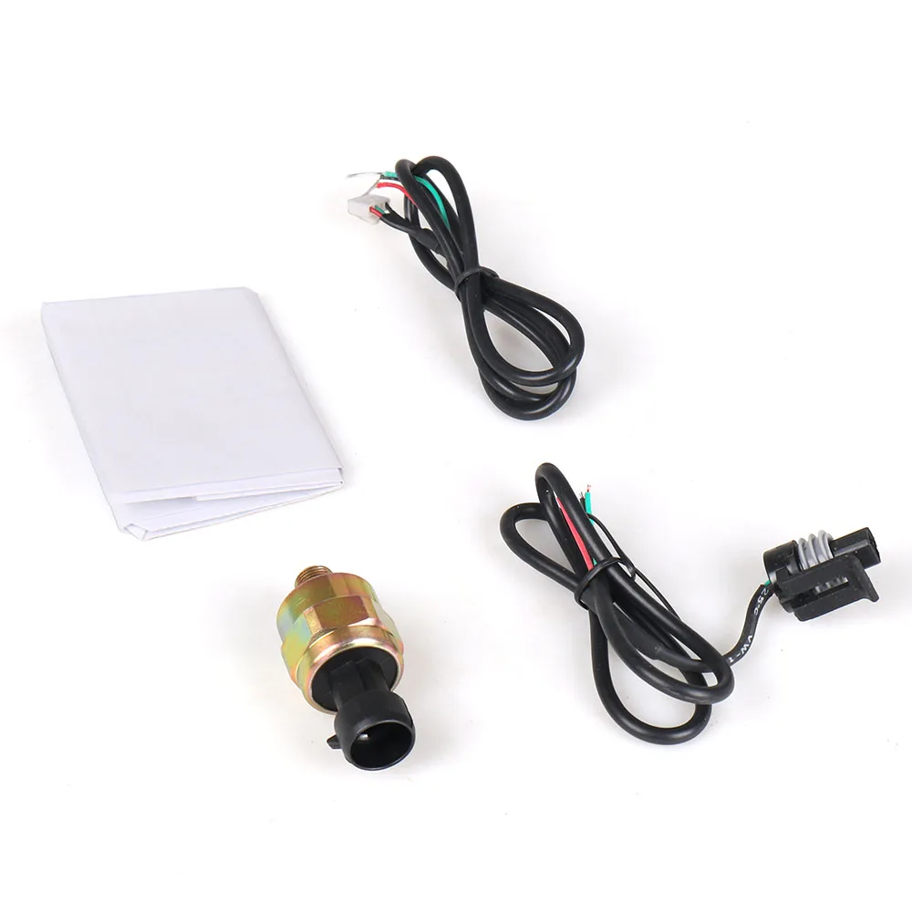 Манометр Dynoracing BX101500 измеритель давления масла 2 дюйма 52 мм 7 цветов Led диапазон