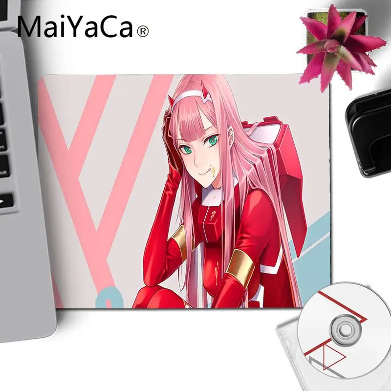 MaiYaCa Zero Two Darling in the FranXX офисные мыши резиновые геймеры коврик для резиновый ПК