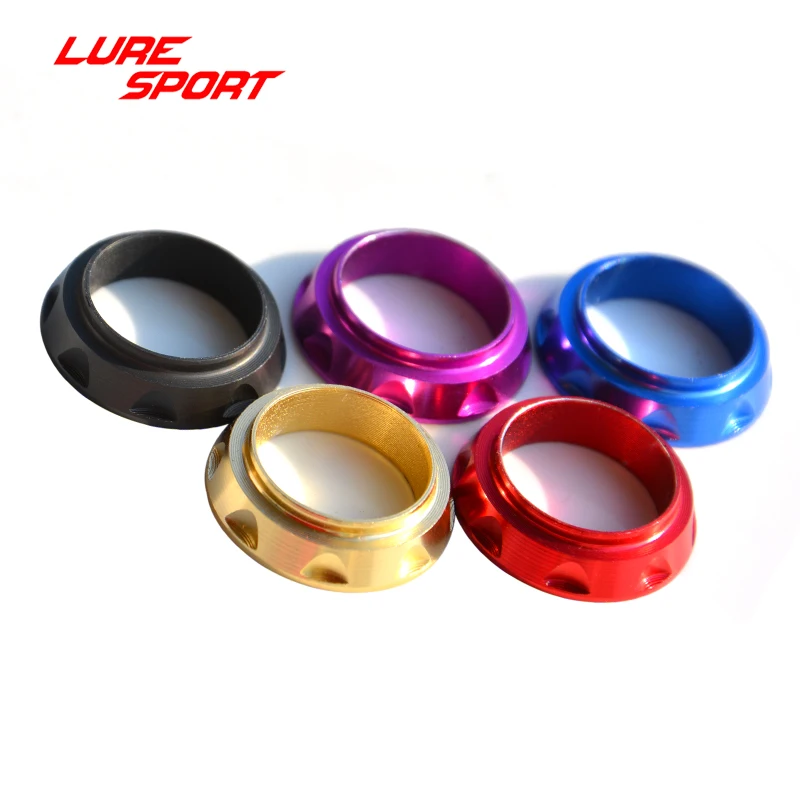 LURESPORT 5 шт. отделочное кольцо FUJI DPS катушка сиденья часть алюминиевое рыболовная