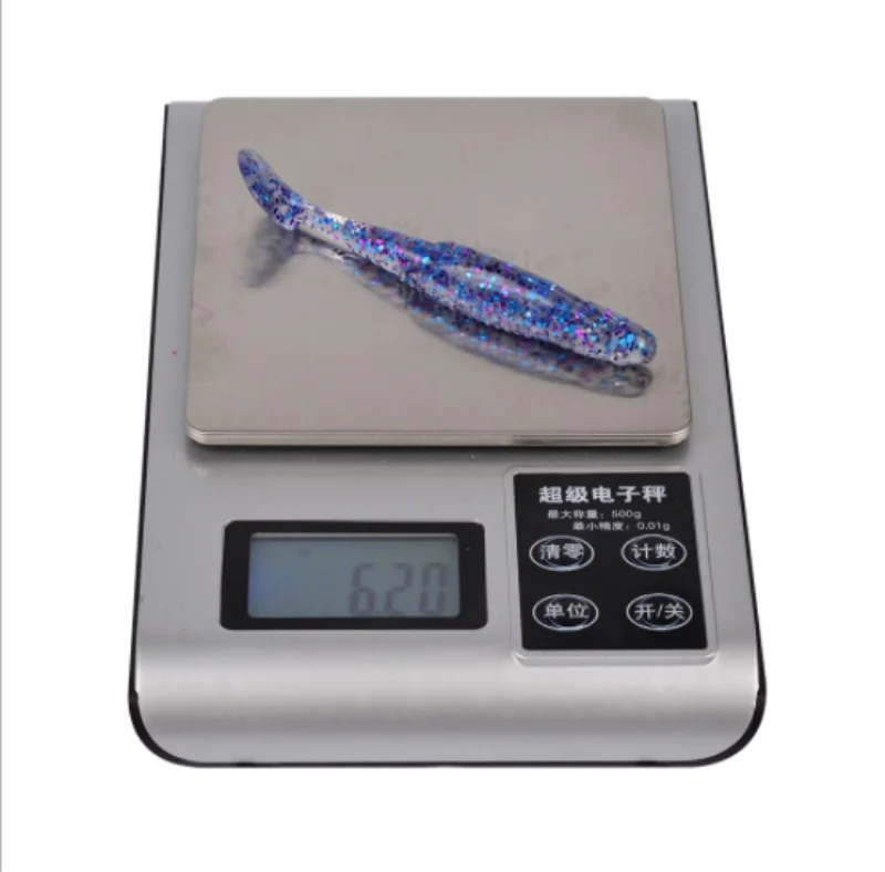 6 шт./лот 9 см рыболовные приманки наживки легкая приманка для плавания мягкая