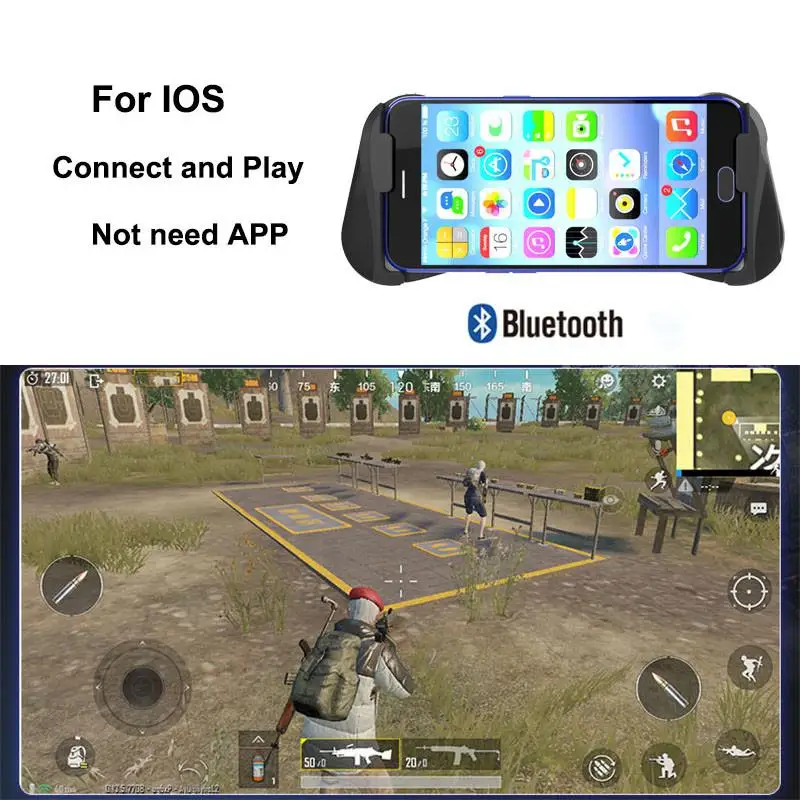 Yiwa Bluetooth 4 0 геймпад PUBG контроллер мобильные триггеры джойстик беспроводной для