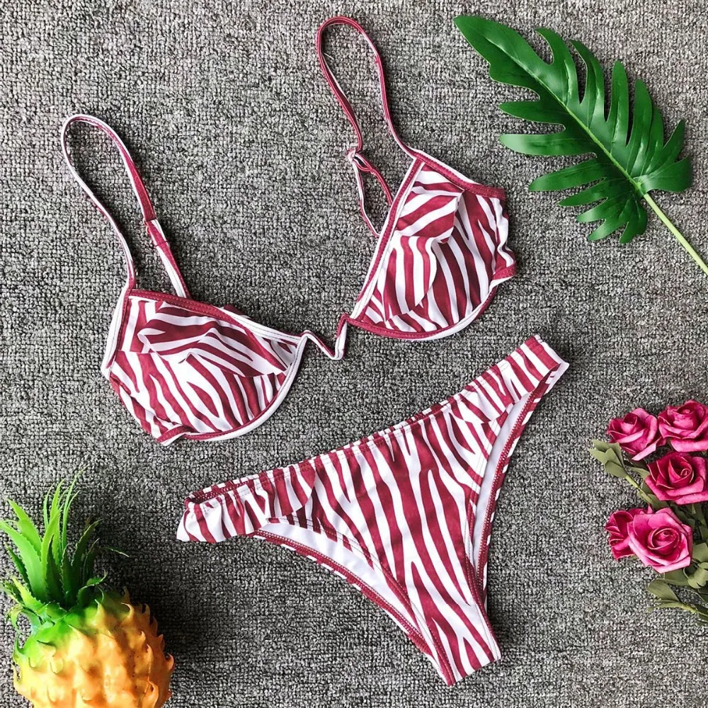 New swimwear women swimsuit beach bathing suit maillot de bain femme biquini sexy brazilian bikini set Bra &amp Brief Sets | Женская