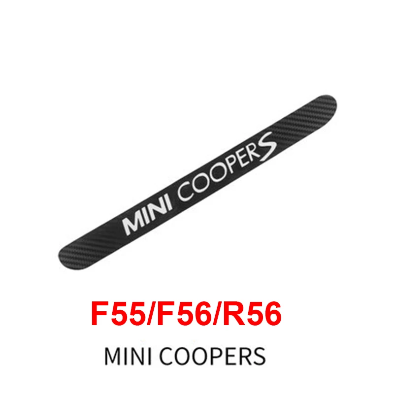 F55 F56 R56 Автомобильный карбоновый тормозной фонарь Наклейка Декор для Mini Cooper One JCW Countryman Clubman F55 F56 R55 R56 R60 F60 Автомобильный Стайлинг - Название цвета: F55 F56 R56