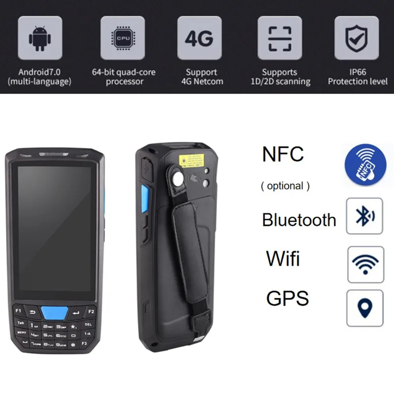 4 5 &quotКПК android qr код сканер 2D считыватель штрих кодов Honeywell 6603 склад инвентарь