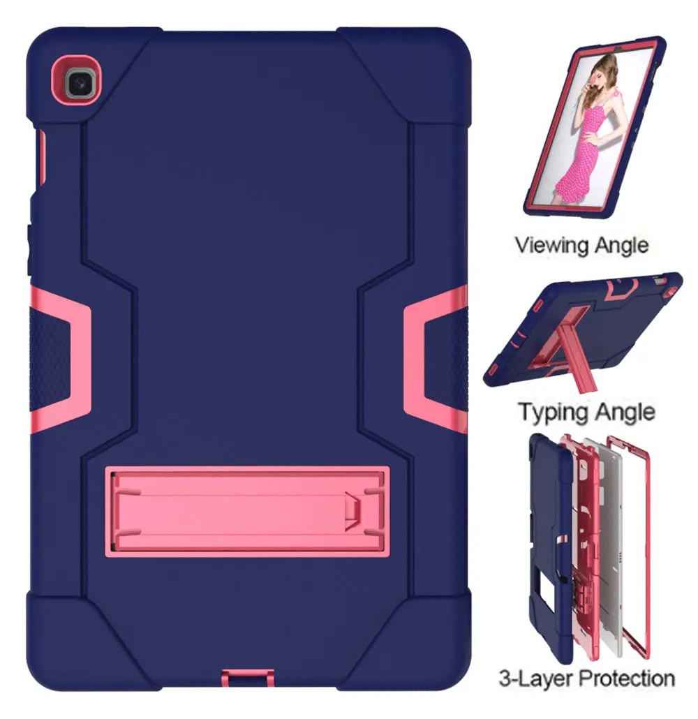 iBuyiWin Heavy Duty Safe Silicon Case for Samsung Galaxy Tab S5e SM-T720 SM-T725 10.5" Tablet Funda Capa Cover for Kids+Gifts