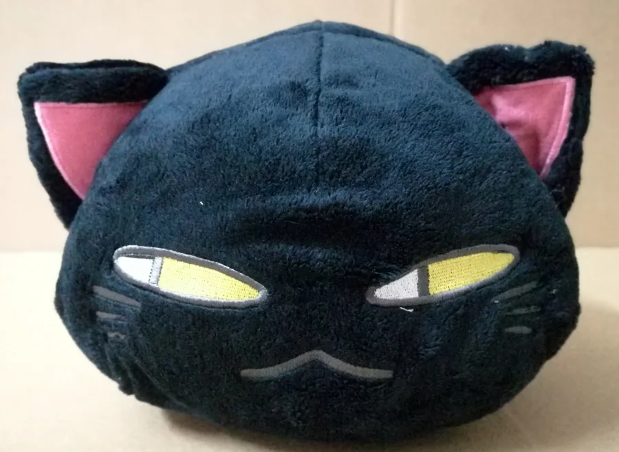 28 мультяшных фигурок кошки Nemuneko, серия вампира и ангела, Спящая кошка, мягкие плюшевые игрушки, Kawaii Maneki Neko, подушка, плюшевые игрушки