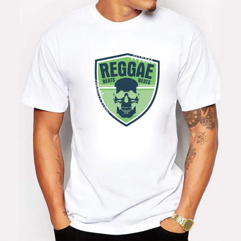 Модные популярные мужские музыкальные футболки с коротким рукавом летняя