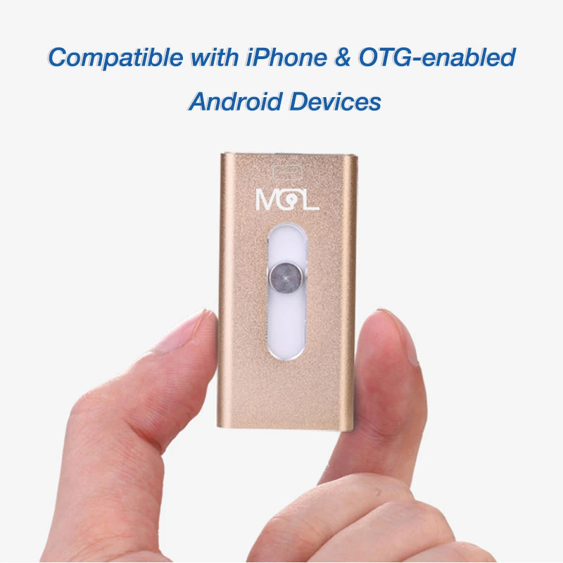 MGL OTG USB флеш-накопитель Usb 2,0 флеш-накопитель для iPhone/iPAD/Android смартфонов/планшетов/ПК 8 ГБ 16 ГБ 32 ГБ 64 Гб 128 ГБ флешка