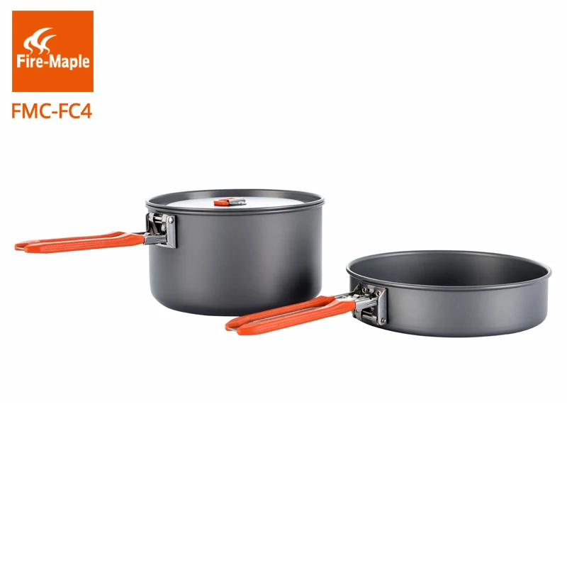 Огонь Клен походная посуда открытый Pinic набор FMC-FC4 Жесткий алюминиевый сплав для