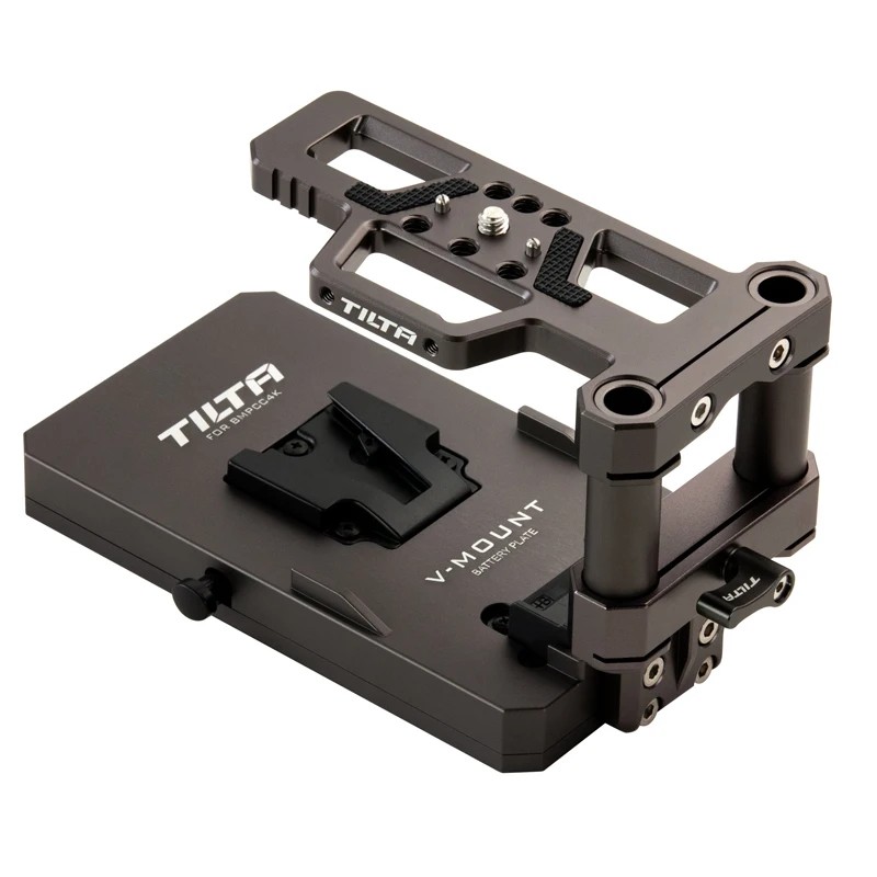 Tilta V-Mount Батарейная пластина TA-BSP-V-G система питания опорная пластина для Blackmagic Tilta BMPCC 4K 6K клетка для камеры