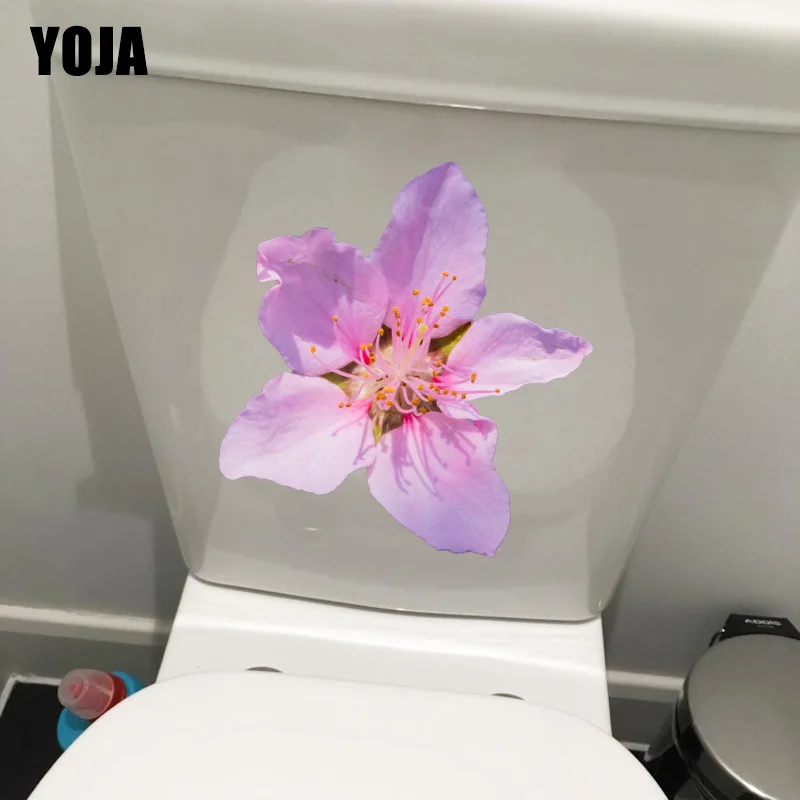 YOJA 20 5X22 1 см розовый персик украшение дома свежие настенные наклейки для ванной