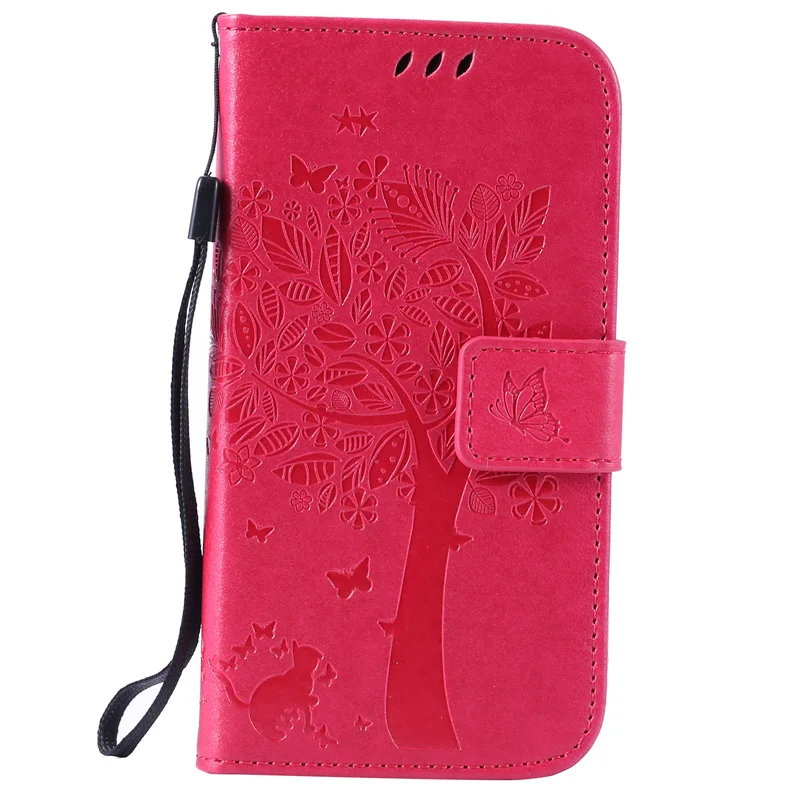 AIYINGE Magnetic Buckle Cell Phone Case For Samsung Galaxy J2 J200 J200F Embossed Leather Cover | Мобильные телефоны и