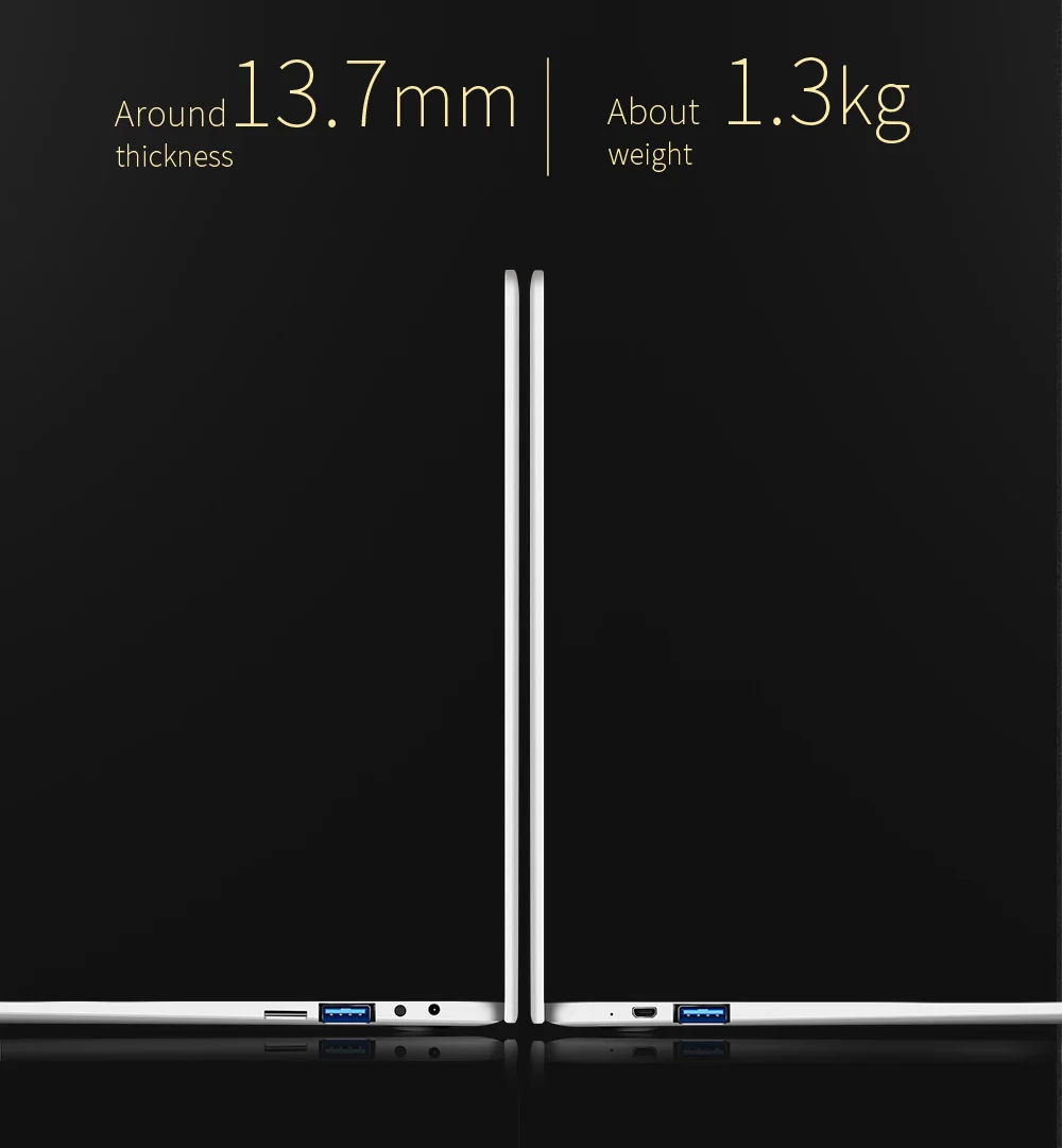 14 дюймов ips экран ноутбук Jumper EZbook X4 windows 10 ноутбук Intel Celeron J3455 6G 128G ультрабук клавиатура с подсветкой металлический чехол