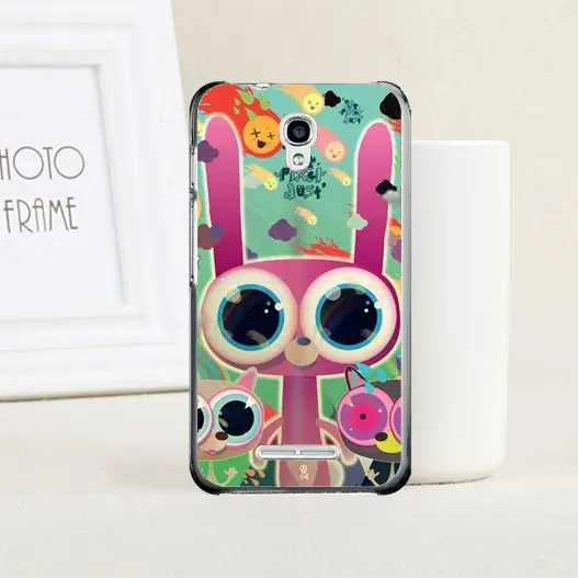Цветной чехол для телефона Alcatel One Touch Pixi First 4024X 4024D твердый пластиковый на заднюю