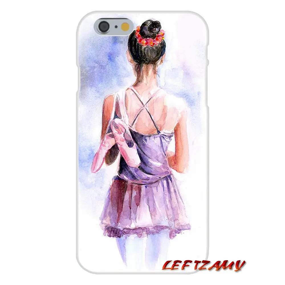Для Samsung Galaxy A3 A5 A7 J1 J2 J3 J5 J7 2015 2016 2017 с рисунком балерины для девочек аксессуары
