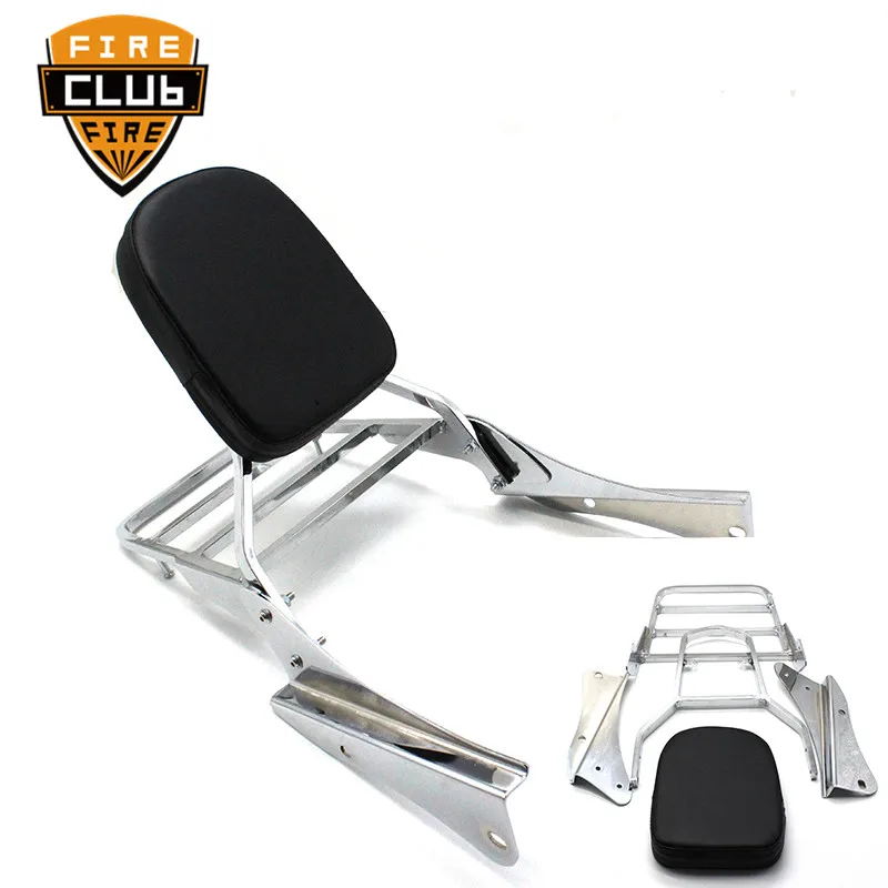 Для honda ACE SHADOW VT750C 01-08 багажная стойка задняя пассажирская кожаная спинка Pad Kit