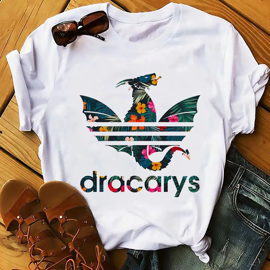 P1000-16 Daenerys Dragon Camiseta Dracarys забавная Футболка мужская летняя новая белая Повседневная футболка унисекс крутая уличная одежда Harajuku футболка - Цвет: P1000-16