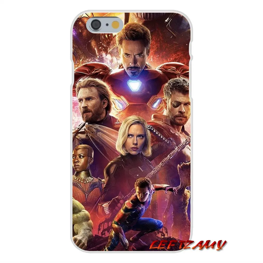 Мягкий чехол для Xiaomi Redmi Note 6A MI8 Pro S2 A2 Lite Se MIx Max 2 3 F1 Oneplus 6T Marvel Avengers Infinity War | Мобильные