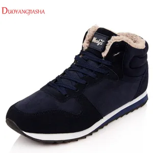 Мужские ботинки; зимняя обувь; мужские низкие ботинки из флока с плюшевой подкладкой; теплые рабочие ботинки на шнуровке; Лидер продаж 2018 года; мужские зимние кроссовки