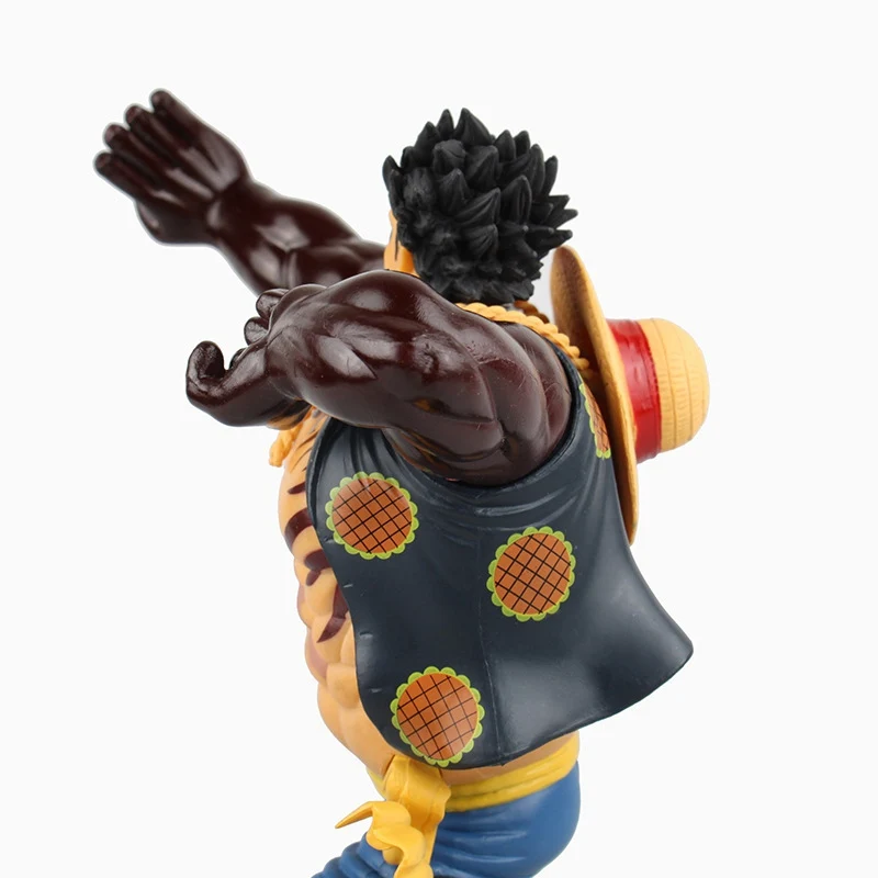 1 шт. sculture One Piece Luffy Gear 4 Аниме Фигурка модель игрушки 18 см игрушка фигурка японское