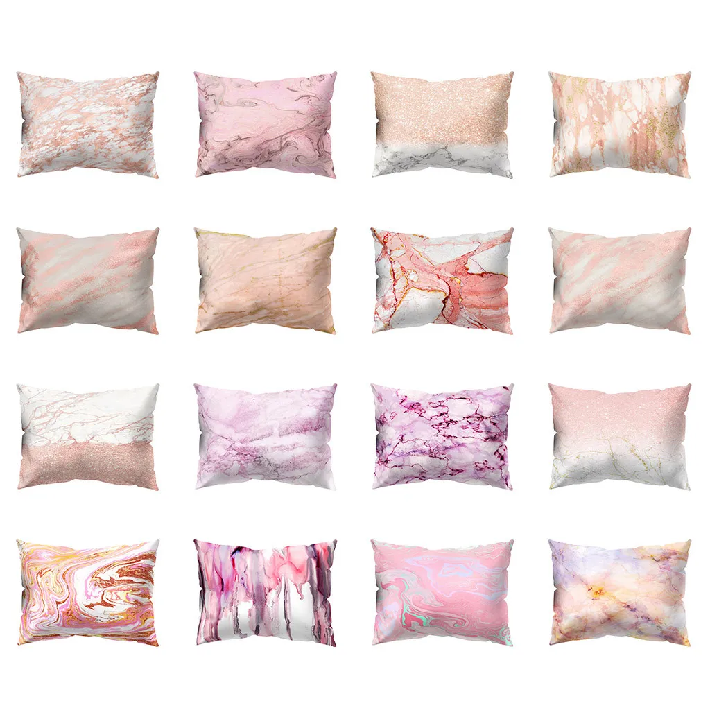 Чехол для подушки с принтом 30x50 см полиэстеровый чехол дивана украшение дома и